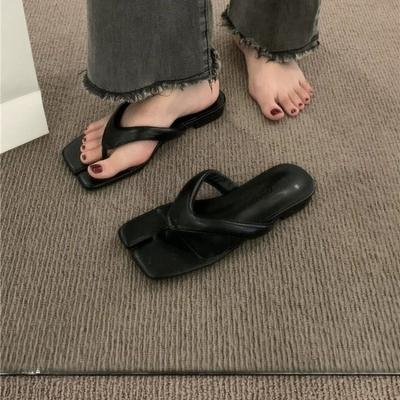 Модные летние женские босоножки на танкетке Премиум-ортопедические сандалии с открытым носком Винтажная нескользящая кожаная повседневная женская обувь на платформе в стиле ретро