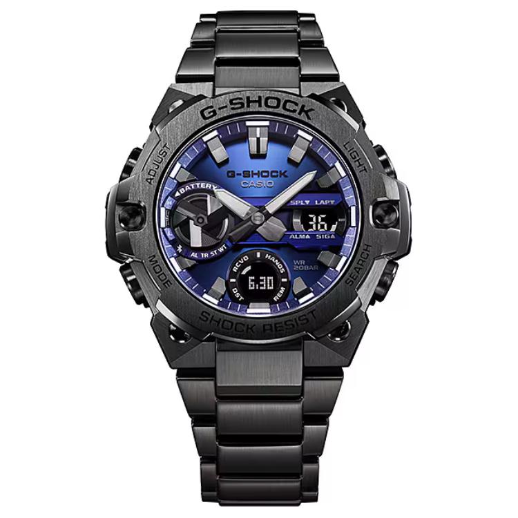 Casio Мужские часы G-STEEL Синие часы GST-B400BD-1A2 GST-B400BD-1A2