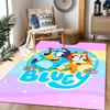 Bluey's Bus Adventure Floor Rug Office Rug Suitable for Outdoor Kitchen Bedrooms Decorate room Anti-slip Rug Decorate Offices
