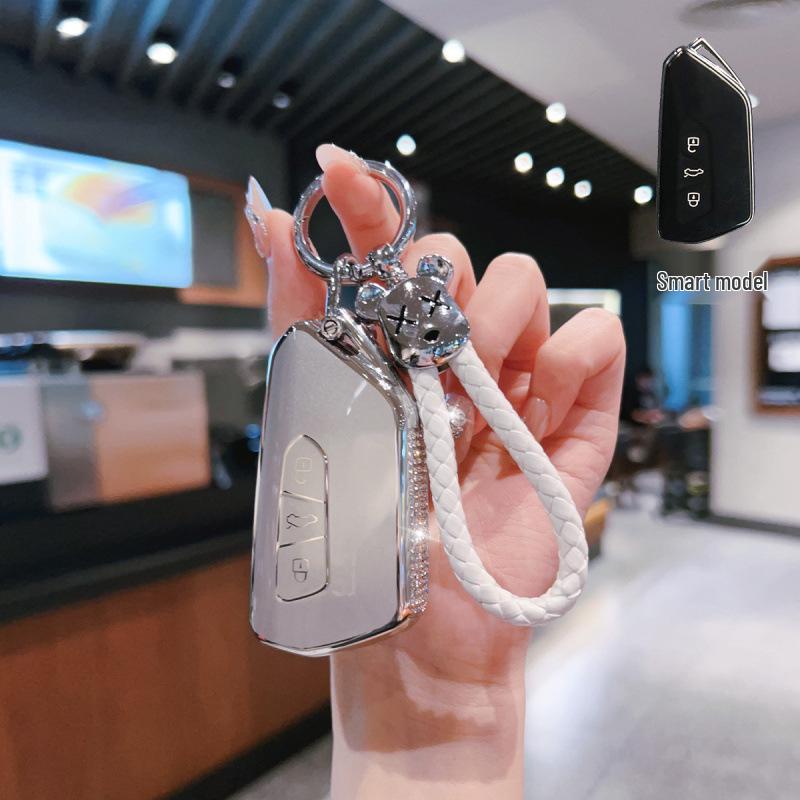 Чехол для ключей Volkswagen ID.3/ID.4/ID.6/ID.7 CROZZ, защитная пряжка для женщин