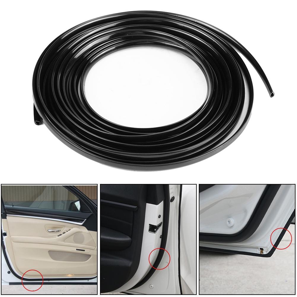 6M Car Door Edge PVC Scratch Protector Strips Car Styling Mouldings Protection Side Doors Moldings Adhesive Scratch Tools