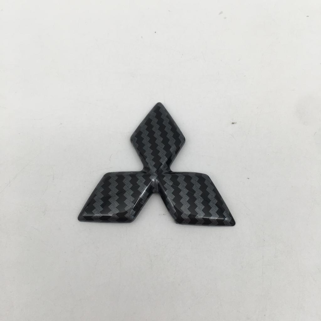 1pcs ABS Not Affect 47mm for Mitsubishi car Emblem Steering Wheel Center Badge Steer sticker Decal Styling Auto accessories