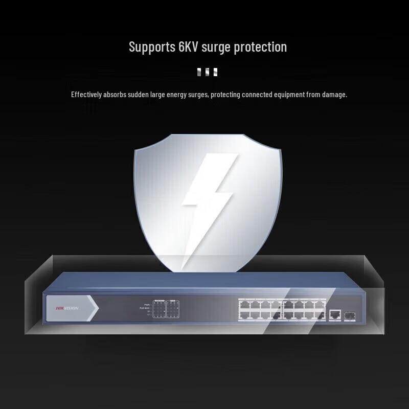 Hikvision Gigabit Rack-mount High Power PoE Switch