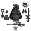 WM6147 WM6168 WM6169 Military Series SWAT Special Forces Building Block Commando Soldier City Police Cap Mini Action Figure Toys