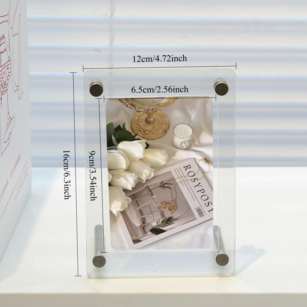 Transparent Acrylic Trading Cards Display Baseball Cards Display Frame Collectibles Sport & Stands Cards Display Wall with Screw