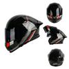 Full Face Motorcycle Helmet With Flip-Up Visor DOT Certified Men Women All Season Electric Scooter Riding