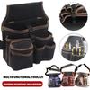 Three-Layer Tool Pocket Multi-Function Tool Bag Belt Waist Bag Pouch Waist Pocket Outdoor Work Hand Tools Hardware Storage Electrician Tool