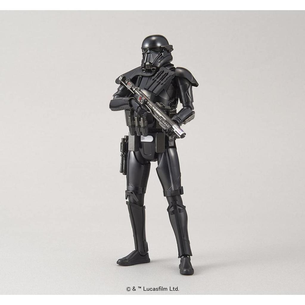 BANDAI SPIRITS Star Wars Death Trooper масштаб 1/12 предварительно окрашенная модель черного цвета