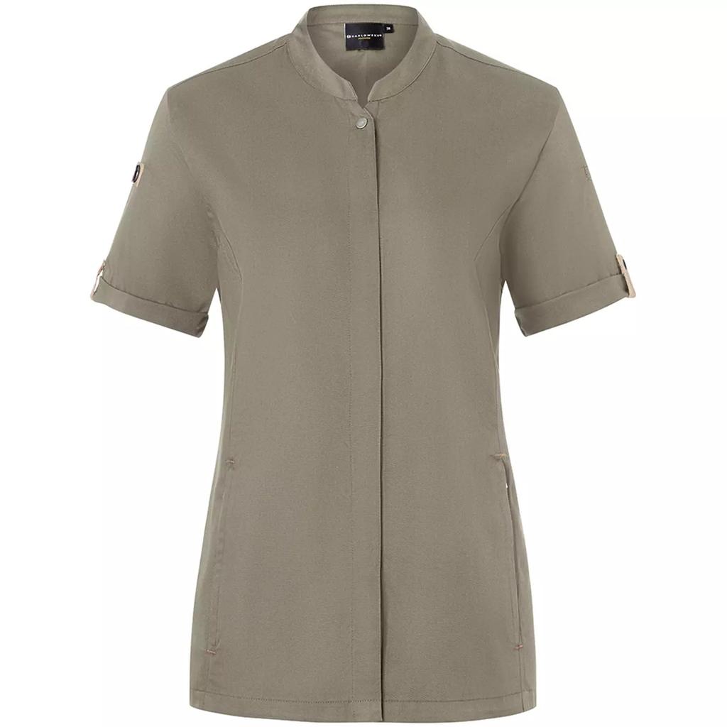 Karlowsky Womens/Ladies Green-Generation Short-Sleeved Chef Jacket