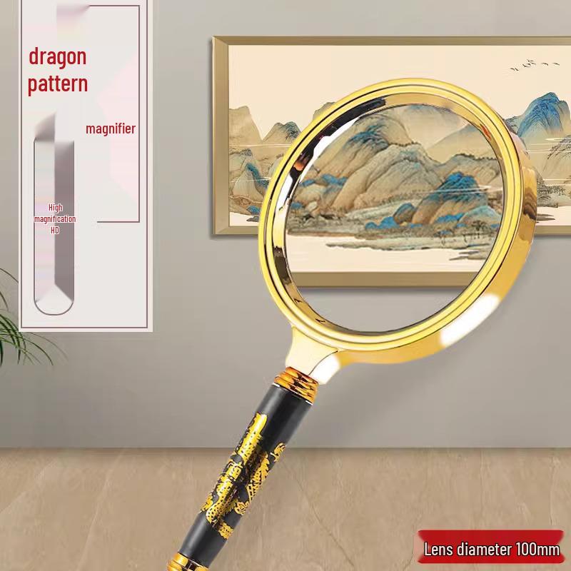 Лупа высокой четкости: Высокая мощность для пожилых людей, идентификации и студентов - Ручной большого размера