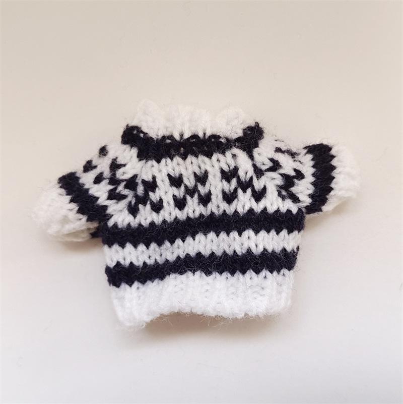 Аксессуары для одежды для куклы Лабубу: Свитер, кардиган и шарф (Кукла в комплект не входит.) - В наличии