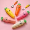 3PCS Cartoon Carrot Spoon Baby Feeding Utensils Child Cutlery Set Cute Kid Fork Spoon Kitchen Gadgets Tableware Fork Teaspoon