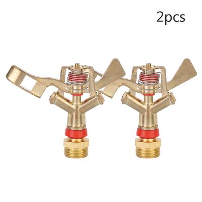 G3/4in 25mm наружная резьба цинковый сплав ирригационный коромысло садовый спринклер головка сопла(2PCS)