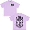 Rapper NATOS WAOR Tour 2025 T Shirts Men Women Vintage Hip Hop T-shirts Cotton Casual Oversized Short Sleeve T-shirt Streetwear
