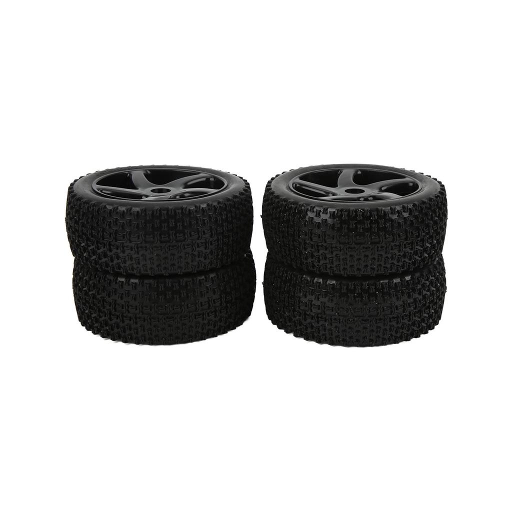 4pcs RC Car Rubber Tires Wheel Set for 1Celsius8 1Celsius10 Remote Control Car Upgrade Parts