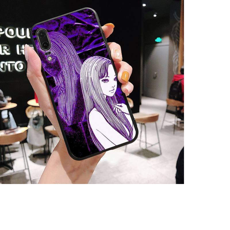 Чехол для телефона с изображением комиксов ужасов junji ito Tomie, чехол для телефона Huawei P30 plus P8 lite P9 lite, чехол для Psmart P20 pro P10 lite