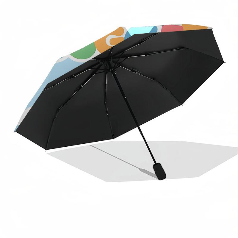 Hey Duggee, cartoon Automatic Opening and Closing, 8 rib Structure Portable Umbrella, Suitable for Men and Women in All Seasons Perfect Gif