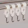 New Pipe-clamping Hook Sliding Hook Toilet Hook Kitchen Hook No-drill Hook Adjustable Clamp Hook  Towel Rack Hook