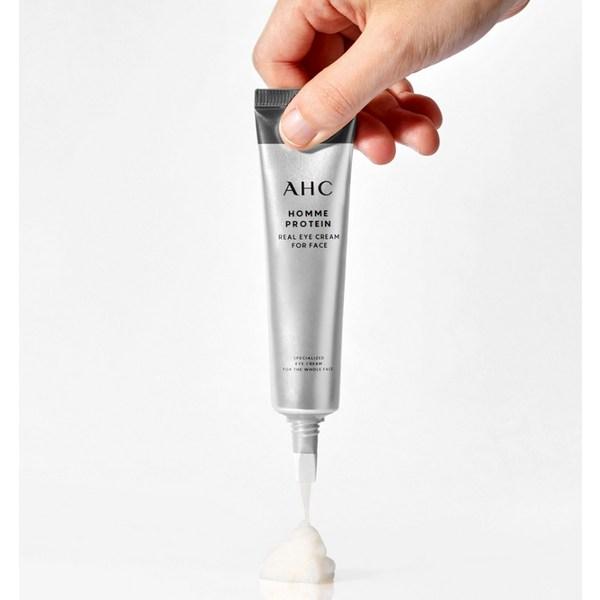 AHC Homme Protein Real Eye Cream для лица, 35мл, 1 шт, лучшая мужская косметика Кореи