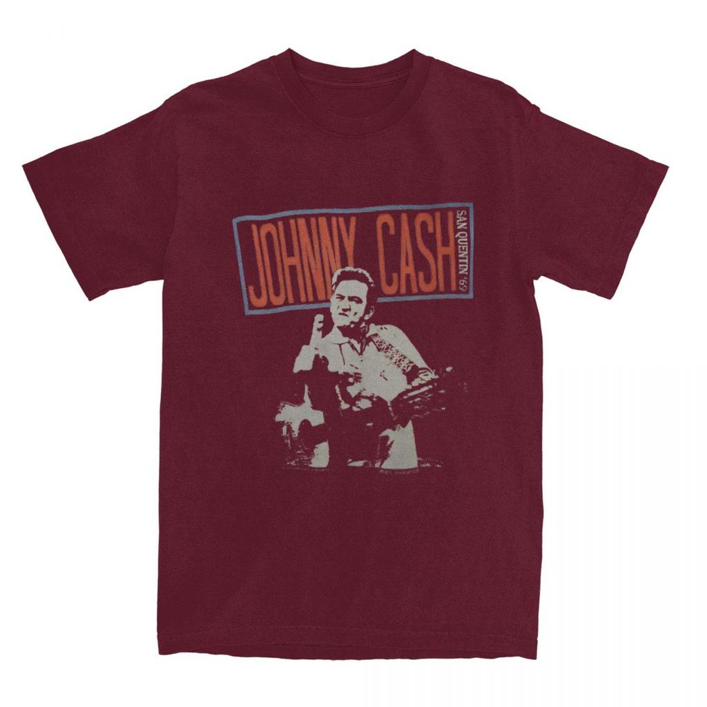 Novelty Johnny Cash Summer Time With You T-Shirts Men Women 100% Cotton Tee Shirt Gift Idea Clothing