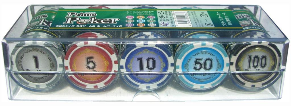 GP Набор для игры в казино Prime Poker, 100 фишек