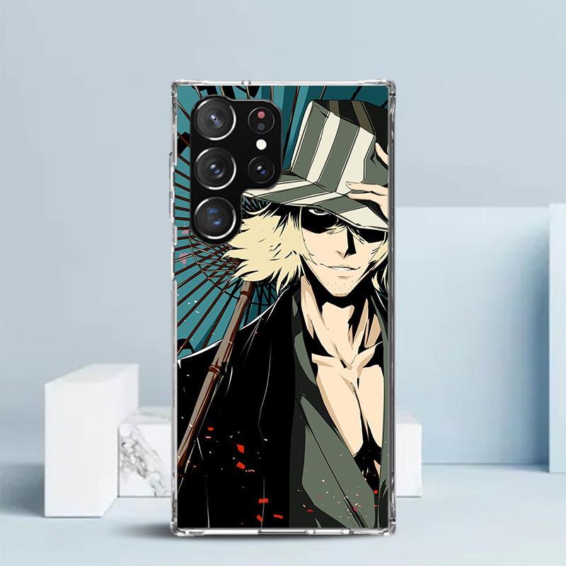 Чехол для телефона Bleach Kisuke Urahara для Samsung Galaxy S24 S25 Edge S26 Ultra S22 S23 Plus S21 + S20 FE Мягкая задняя крышка из ТПУ Galaxy