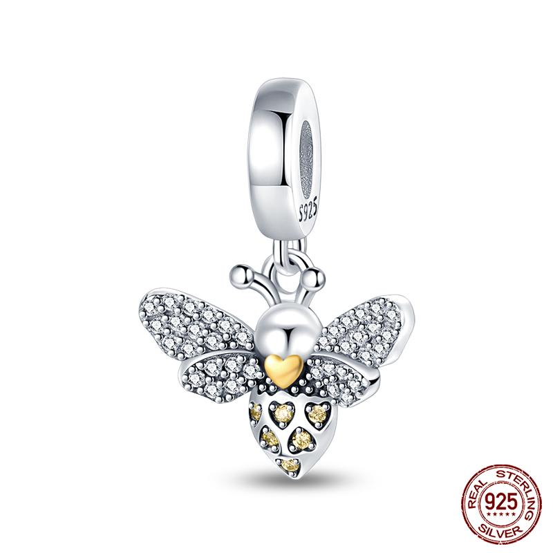 Оригинальные бусины-шармы серии Magic Color Chameleon Luminous из стерлингового серебра 925 пробы, подходящие для браслета, сделай сам, ювелирные изделия, подарки