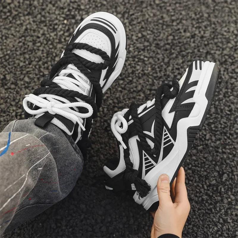 Модные кроссовки, мужская спортивная обувь, оранжевые массивные кроссовки, женская повседневная теннисная обувь, размер плюс 41 42, ретро-обувь для сноуборда, женская