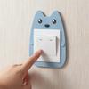 Обложка Декор детской комнаты Флуоресцентные настенные силиконовые наклейки с выключателем
