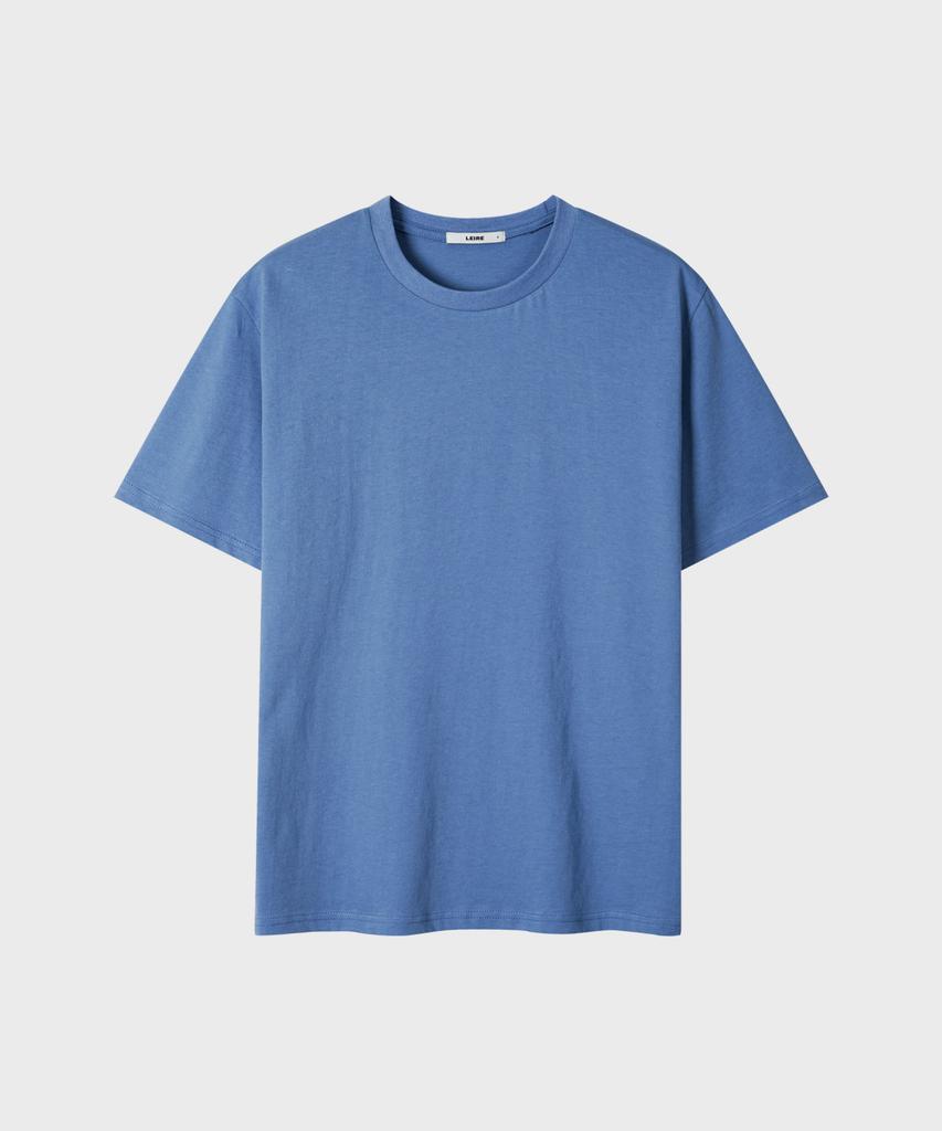 LEIRE 90S Vintage Fit Washed T-Shirt [Blue]