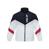 Белая унисекс анорак-куртка Yonex 253Jj005U с цветными акцентами