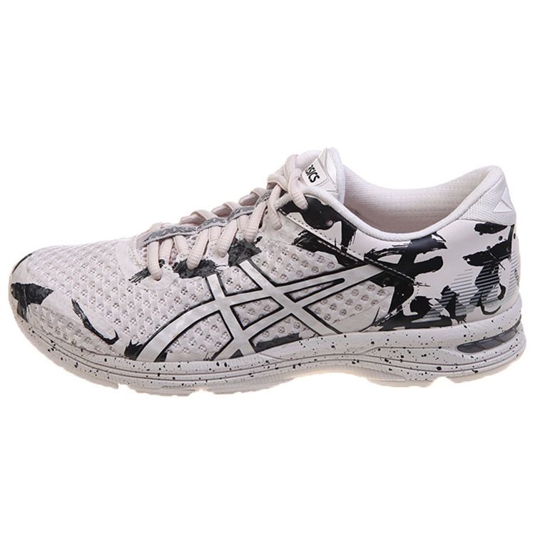 Asics Gel-Noosa Tri 11 Comfortable Mesh Low-Top Running Shoes Men Sneakers Beige Black 1011A631-201