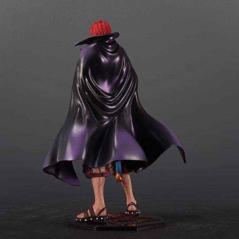 Премиум Версия Фигурка Аниме One Piece Высококачественная Версия Император Дракон Тигр Рыжие Волосы Шанкс Коллекционная Модель для Стола