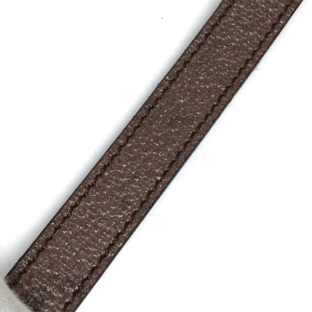 BVLGARI Logo mania logo bag Shoulder Bag Leather/Canvas Beige/Brown