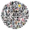 Banksy Stickers Set of 100 Stickers Waterproof Decals Stylish Cool Popular Stationery Snowboarding Skateboard Luggage Suitcase Guitar Water Bottle