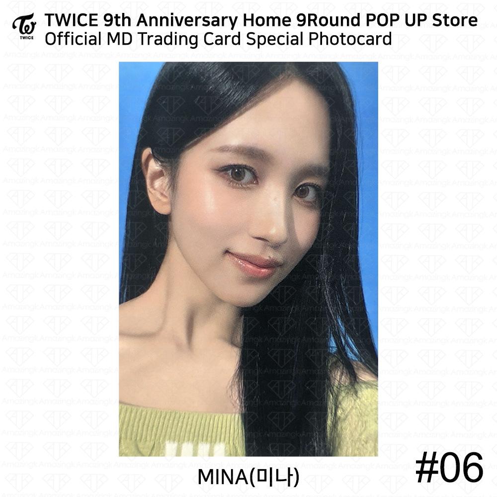 Twice 9th Anniversary Home9Round Pop Up Store MD Коллекционная карточка Фотокарточка