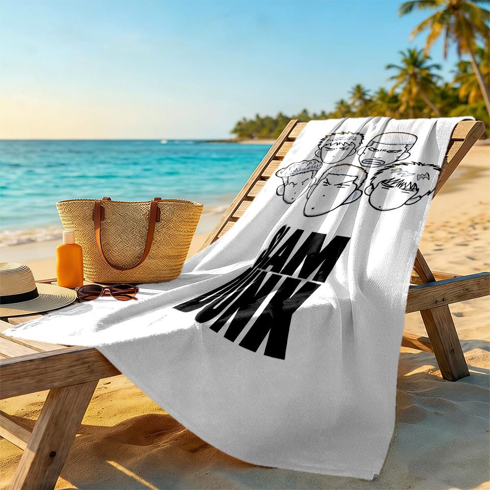 Slam Dunk Beach Towel High Absorbency & Quick-Dry Comfortable Lightweight