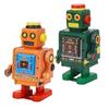 Винтажный робот с заводной ручкой, заводная пружинная игрушка для коллекции, украшение для кофейни, дома, ph