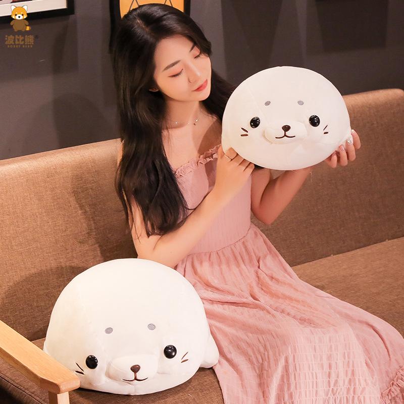 1pc 50/60cm Soft Sea Lion Plush Toys Sea World Animal Seal Plush Stuffed Doll Baby Sleeping Pillow Kids Girls Gifts