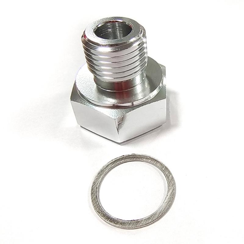 Фитинг для труб из нержавеющей стали Шестигранная заглушка Датчик кислорода O2 Приварная бобышка Резьбовая бобышка M16x1.5 Автоаксессуары с прокладкой