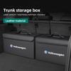 2026 Hot For Volkswagen VW Portable Car Trunk Storage Box Foldable Organizer Accessories For VW GTI Polo Golf Passat Tiguan Arte