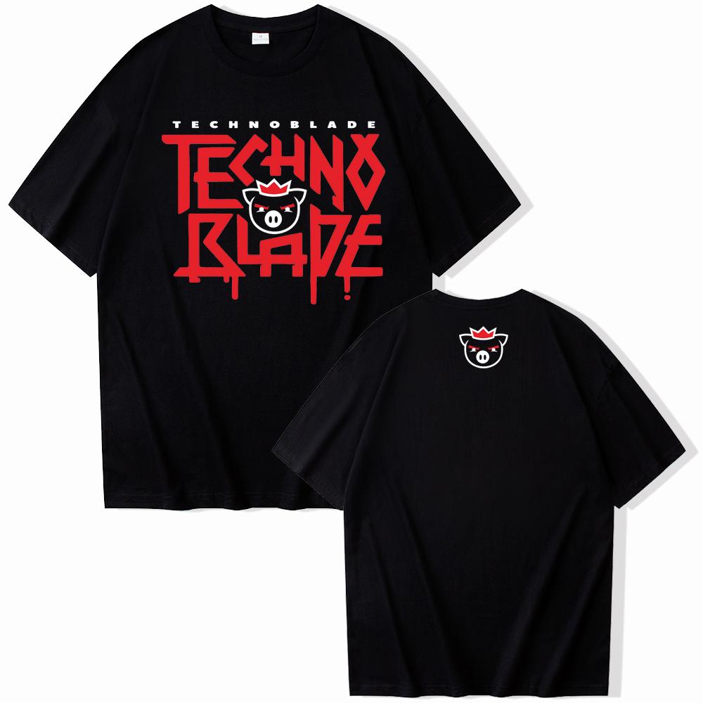 Футболка с 2D-принтом Technoblade Футболка Dream Smp Футболки Camiseta Camiseta