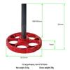Xiaobu Guo Aluminum Alloy Bike Accessory: Five-Hole Round Folding Handle.