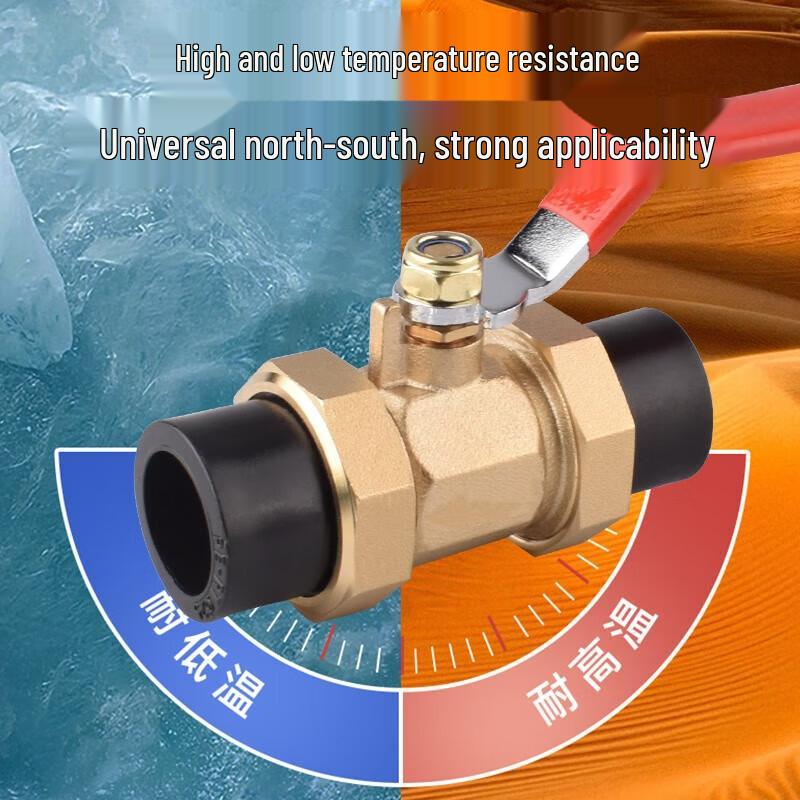 Thickened PE Copper Ball Valve