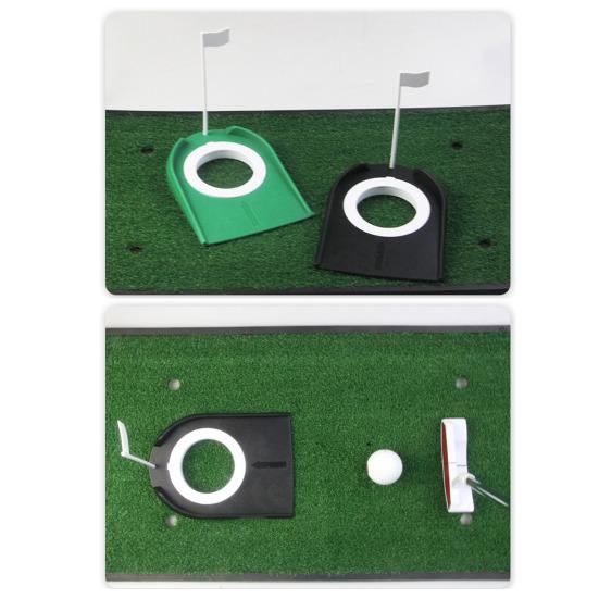 Чашка для гольфа с флажком Пластиковый тренировочный снаряд для лунок для гольфа Аксессуар для тренировочной площадки для гольфа в помещении