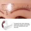 10pcs Disposable Permanent Eyebrow Measure Ruler Sticker Tattoo Shaper Stencil Makeup Tool