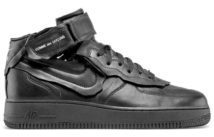 Nike Air Force 1 Mid Comme Des Garcons Черный DC3601-001