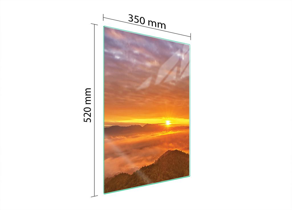 GLASS CUTTING BOARD 35x52 Balloon