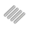 Fully Threaded M8 Threaded Rod Stud Bolts, Long Thread, 40mm Length, 1.25mm Pitch, 304 Stainless Steel, Right-Hand Thread, 4 Pieces