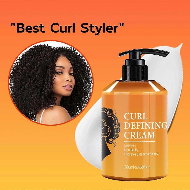 CURLY DEFINING CREAM Leave-in Non-stickys Hydrates And Eliminates Frizz